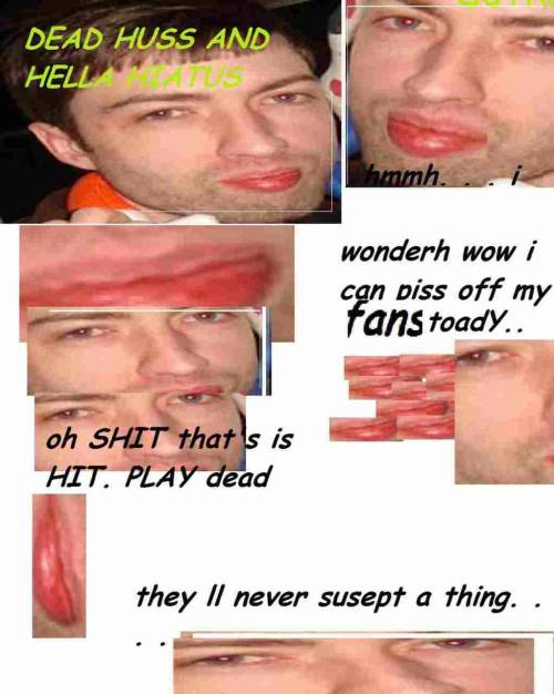 factorybastard:  junkcompressor:  tmldarkwings:  junkcompressor:  DEAD HUSS AND HELLA HIATUS  And it is this attitude in the Homestuck fandom that blows me the fuck away. For MOST webcomics you have to wait a week for one page. For most tv shows you have