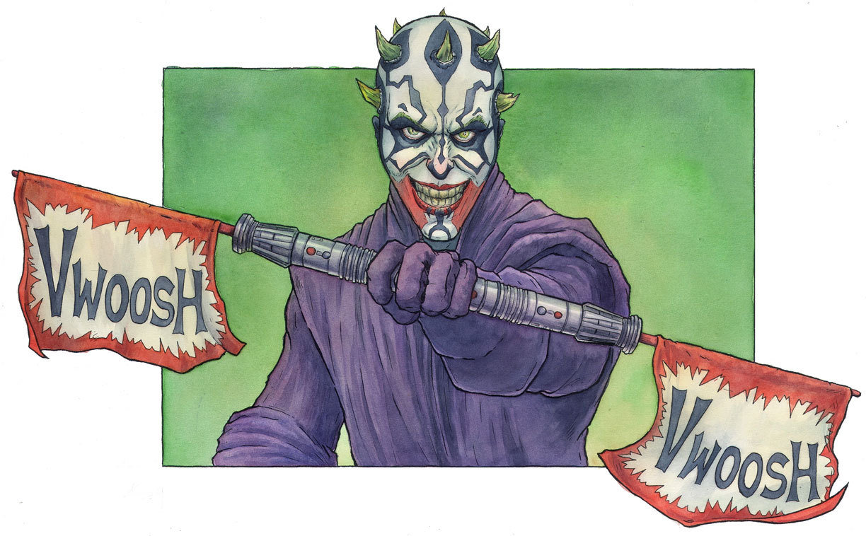 svalts:  Darth Joker - by Justin LaRocca Hansen 