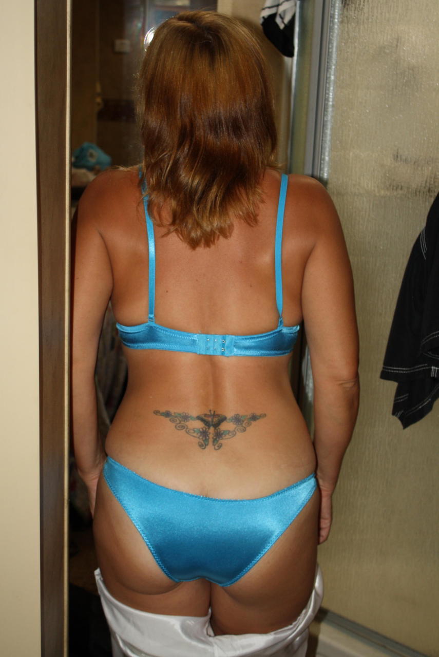 pantyfreek:Some shots of my wife Christy.. Doesn’t she have an incredible ass?