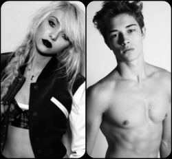 thefinestthings21:  Taylor Momsen &amp; Francisco Lachowski If these two ever met in person and posed for a picture together, my world would literally explode! I have so much love for the both of them that I can’t even explain it. The hubby and the