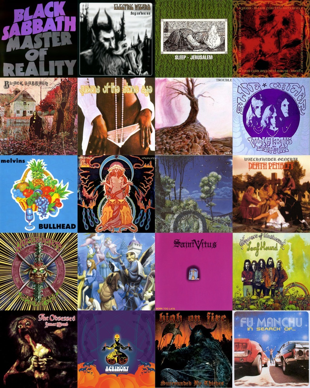 voodooshock:  Decibel Top 20 Stoner Rock Albums of All Times – Issue #35 BLACK