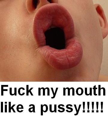 slavetolust:  Fag request #1 