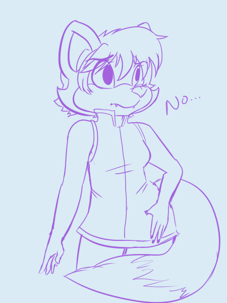 hi-im-nik:  i tried to doodle that new fiz but guess apparently i was drawing furry