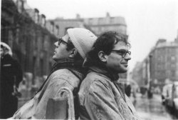 kerouacs-beat-blog:  Ginsberg and Kerouac