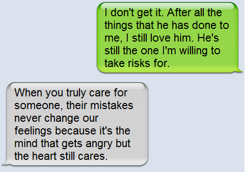 You're on your own now
