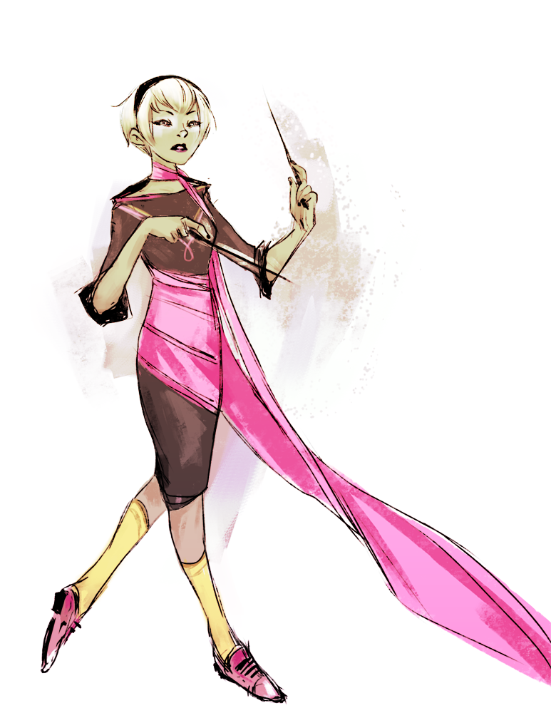 kingkaiser:  Gonna mix the 30 day homestuck challenge and my clothing redesign project