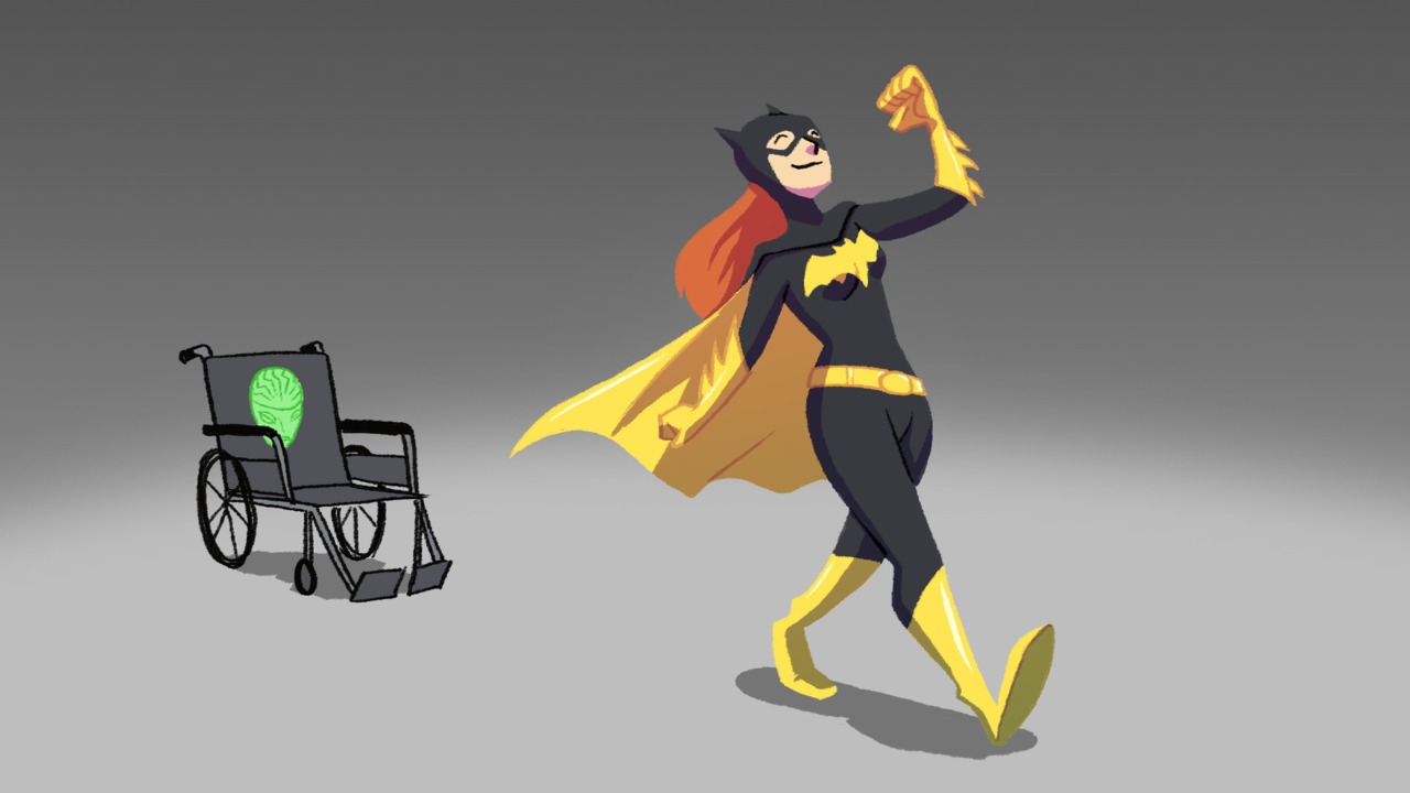 dcwomenkickingass:
“ yellowperil:
“ Though Bruce is still Sad Bats over his parent’s death even in his new #1, Babs couldn’t be happier about getting her walk on.
”
With the rumors coming out of this DCU reboot, I knew I was going to start seeing...