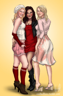 castleoflions:  Unholy Trinity! 