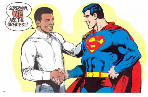 mombcast:  from Superman vs Muhammad Ali by Neal Adams and Dick Giordano