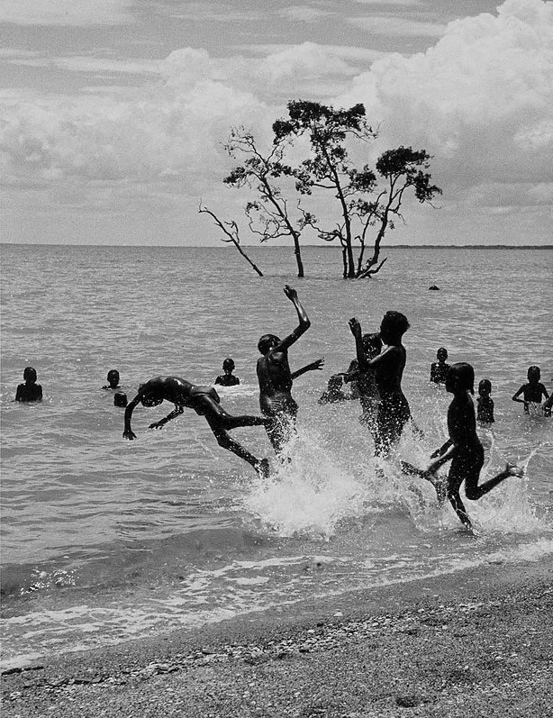 The Swimmers, Milingimbi, Arnhem Land photo by Axel Poignant, 1952