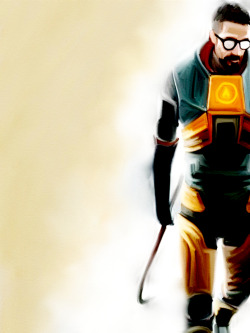 videogamenostalgia:  Half Life // By: Lewis