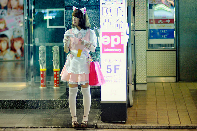 yotta1000:  Cat Girl by Jon Siegel on Flickr.
