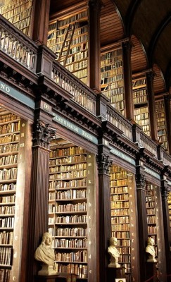  The Long Room in the Trinity Library in