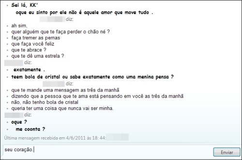  E se ele apertasse enter? qual seria a sua reação? 