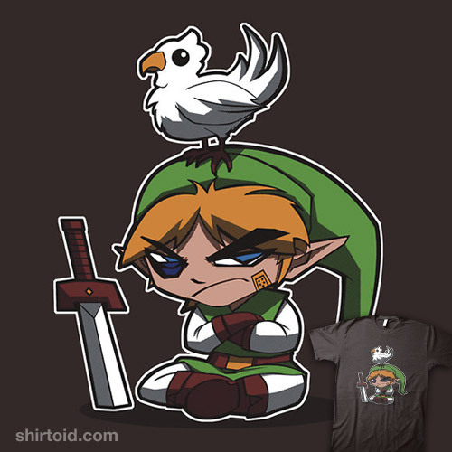 shirtoid:  Link’s PWNAGE! available at RedBubble