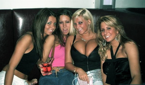 worldofboobs:  God has been very kind to one of these young ladies…   I know which one I would ask if she wants a drink can you guess,mmm,xxx