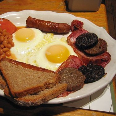 “That is breakfast.  Do not let anyone fool you.  Continentals eat something they call Contine