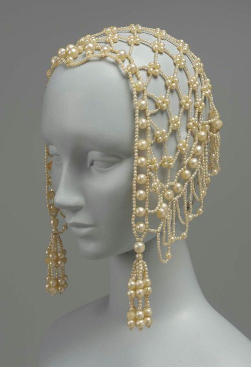 oldrags:Snood, mid-19th century France, MFA Boston