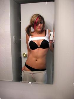 pikks:  sexy black undies #selfshot