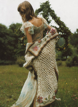 Angela Lindvall by Mikael Jansson for Vogue