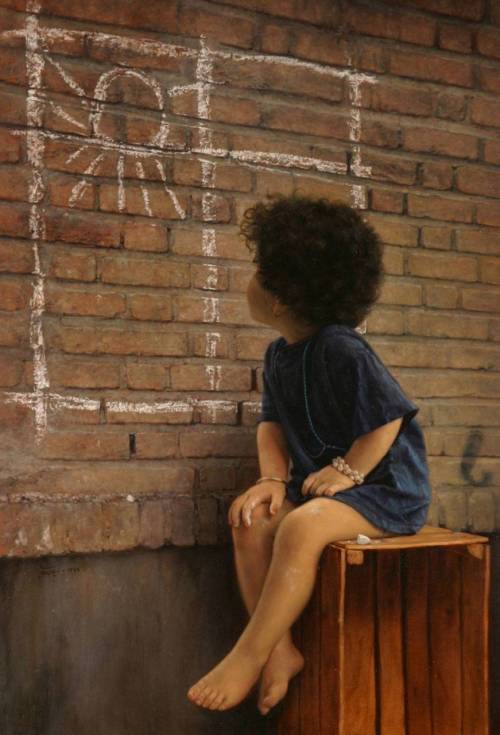 Iman Maleki (b. 1976)
Wish, 2000, oil on canvas, 100 x 70 cm, private collection.
Iman Maleki is an Iranian realist painter. This born talent, who had special passion for paintings right from his childhood, started to learn at the age of 15 from his...