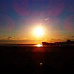 Sunset at the Pier (Taken with instagram)