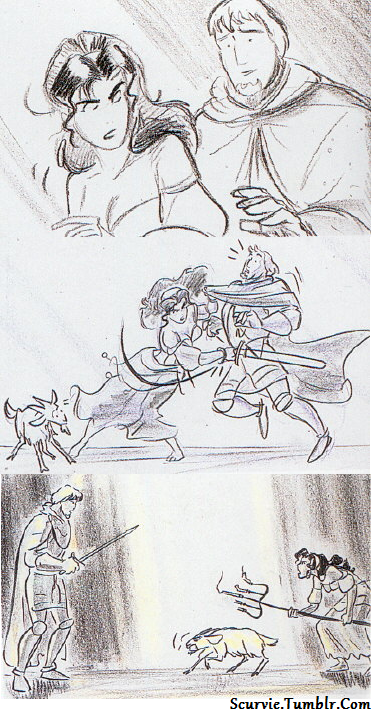 The HunchBack Of notreDame Storyboard 3