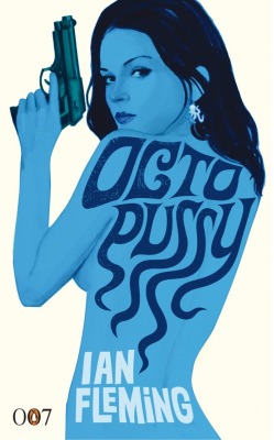 Michael Gillette - James Bond (007) - Penguin Books cover illustration - Octopussy 