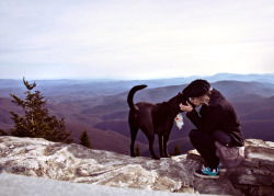 On top of “Devil’s Courthouse”…somewhere