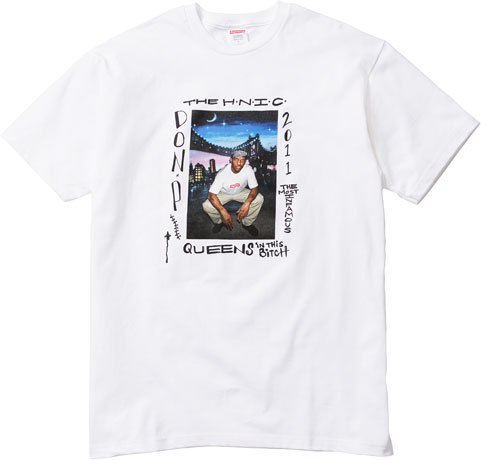 COMMISSARY: Supreme x Prodigy Tee Available in-store and online June 9th.  Available in Japan on June 11th. PRVSLY: Profile & Pose