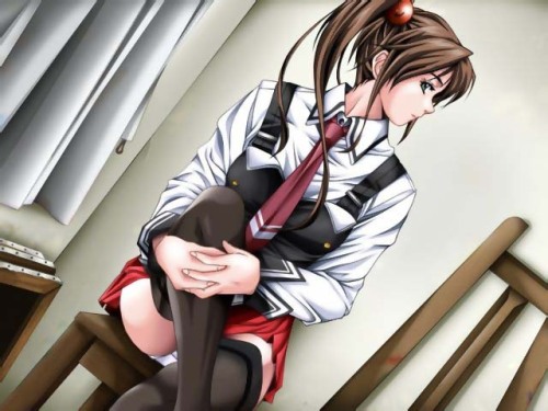 Schoolgirl hentai bondage