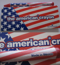 qersty:  shinyv:  the AMERICAN crayon  Mexico