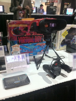 Virtual Boy!!! I played Mario Tennis on this
