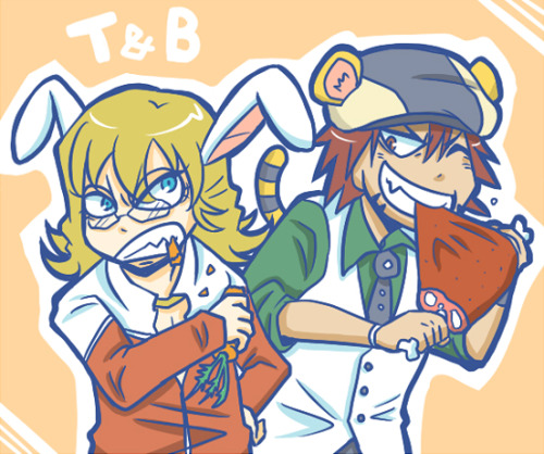 watchlet:  「T＆B」/「りつ＠つぶやく」 (I’ll stop posting tiger and bunny fanart eventually)