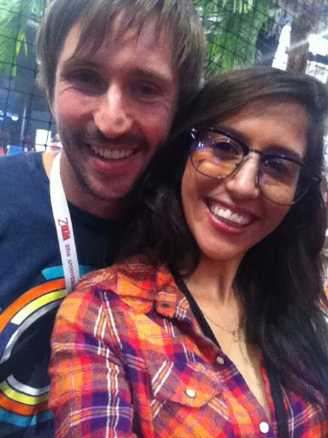Yay for meeting my twitter followers!!! Great to meet you @johnhaley !!!