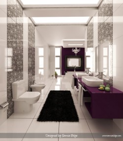 homedesigning:  Some unique bathrooms. More