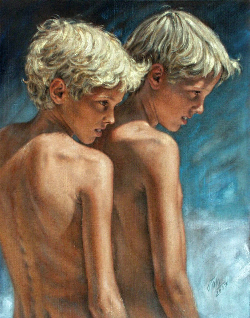 Nude boy models