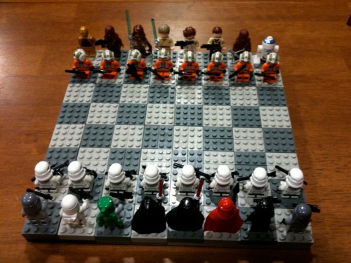 Lego star wars chess