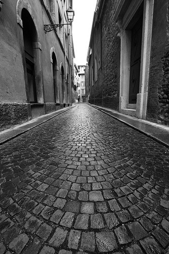 City Street, Verona, Italy (by shaunramsay)