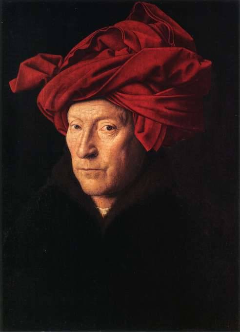 maisondesbeaux-arts:  Jan van Eyck Man in a Red Turban 1433 