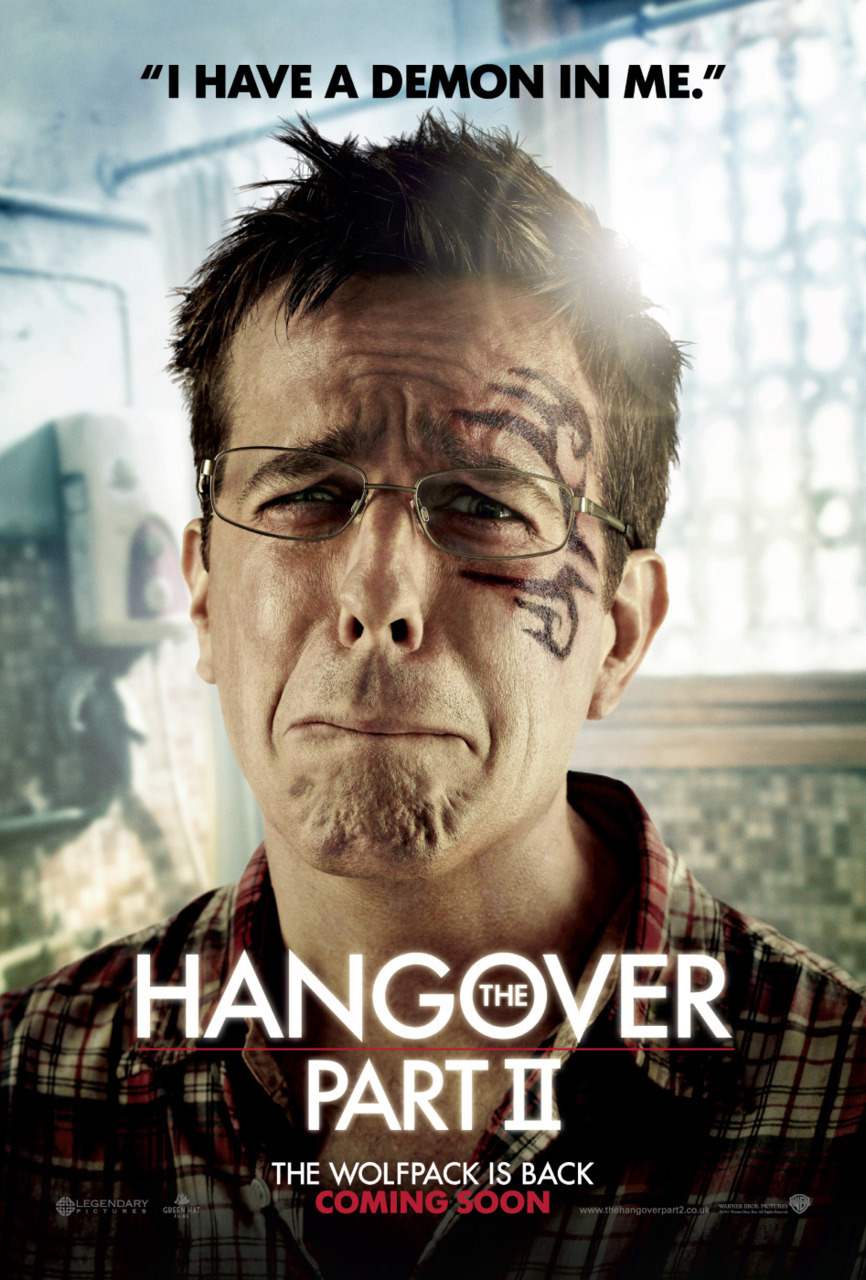 Warner Bros. filed court papers on Monday indicating they intend to digitally erase the tattoo on Ed Helms’ character’s face when The Hangover Part II is released on home video. But what will they replace it with?