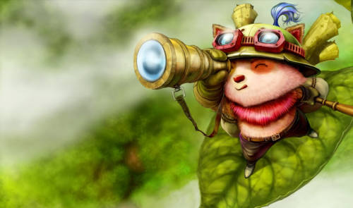 infinitywithoutparallel:  “Captain Teemo reporting for duty!” 