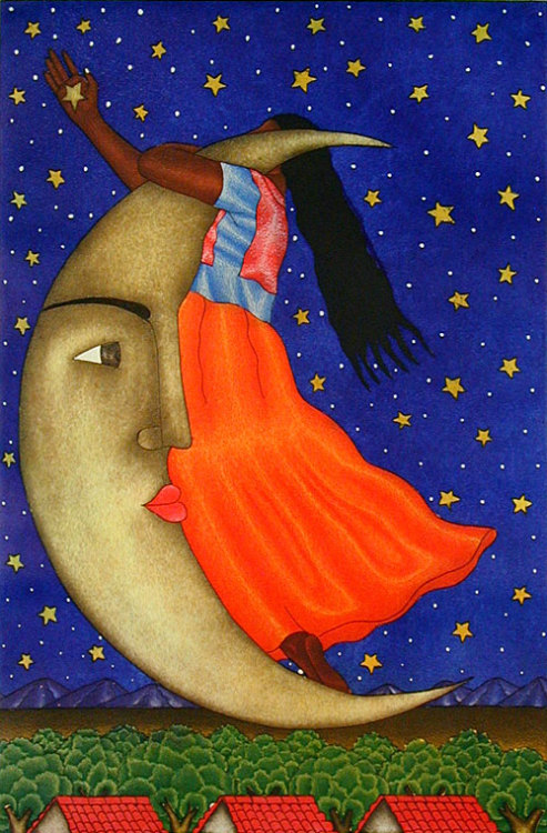 temactli:La luna By Fernando Olivera. Oaxaca