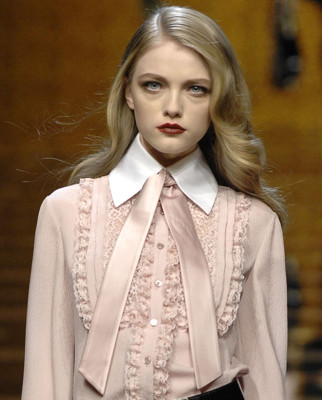 Vlada Roslaykova at Valentino Fall 2007