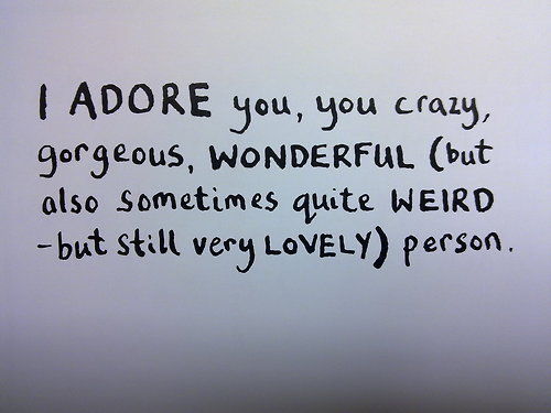 What I am constantly thinking about.
