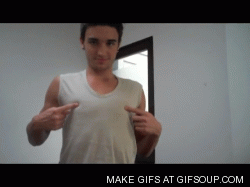 theskyfellonme:  glad you came video comes on the tv  they start being sexy  i start