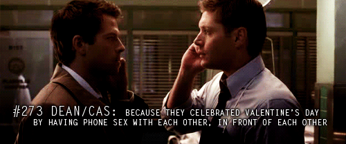 REASONS WHY I SHIP DEAN/CAS: THE SERIES (in GIFs)