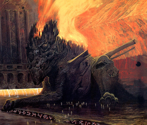 iamdissident: Images from one of my favorite novels of all time…Wayne Barlowe’s God&rs