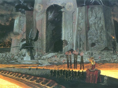 iamdissident: Images from one of my favorite novels of all time…Wayne Barlowe’s God&rs
