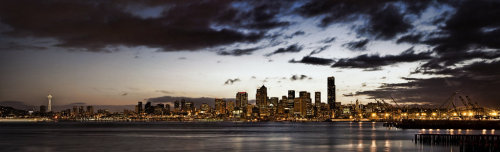 Seattle Skiline from Alki